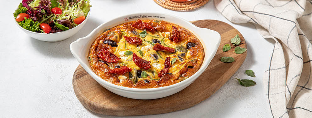 VEGGIE BAKED OMELETTE